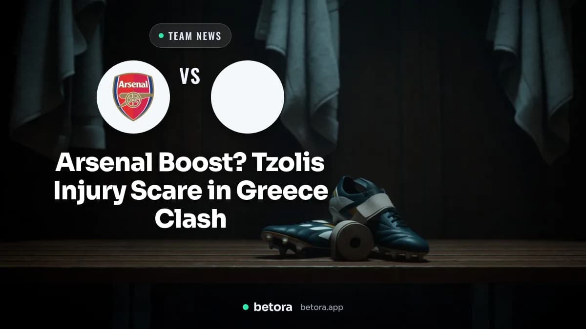 Arsenal Boost? Tzolis Injury Scare in Greece Clash