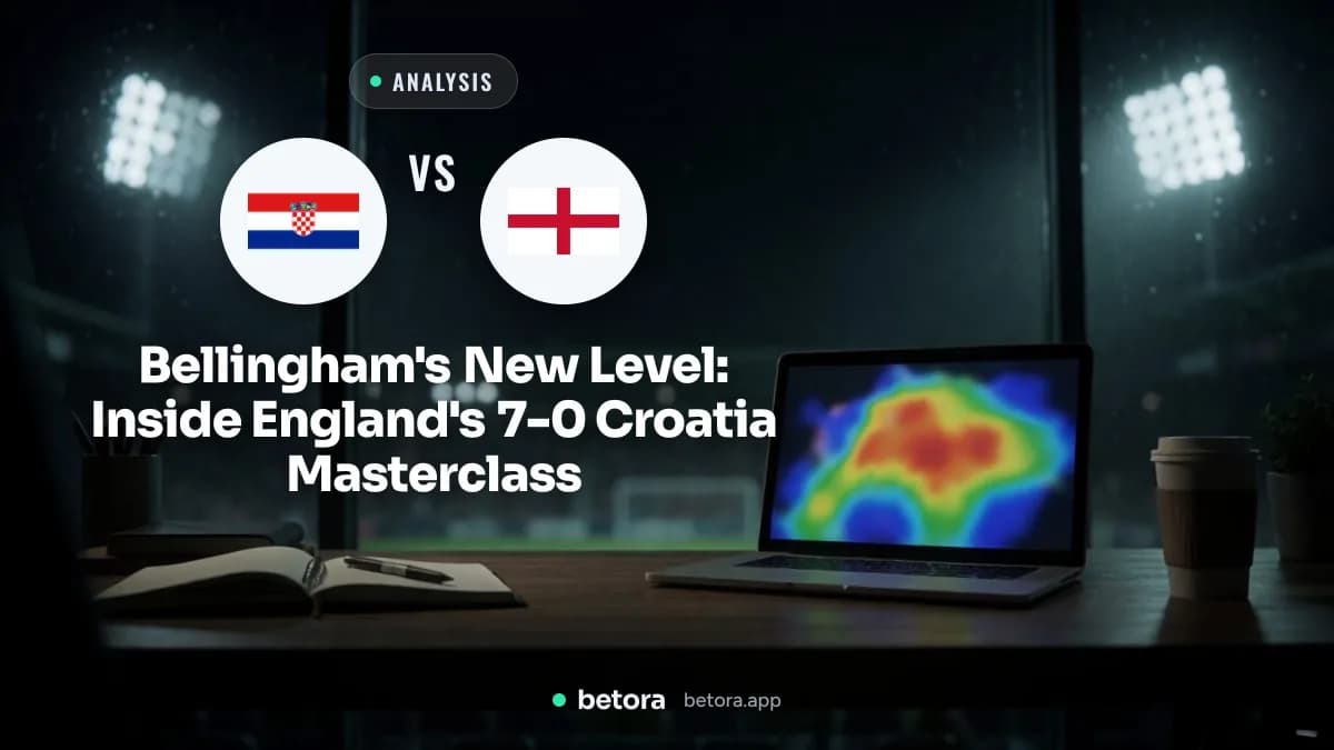 Bellingham's New Level: Inside England's 7-0 Croatia Masterclass