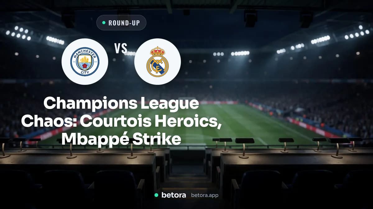 Champions League Chaos: Courtois Heroics, Mbappé Strike