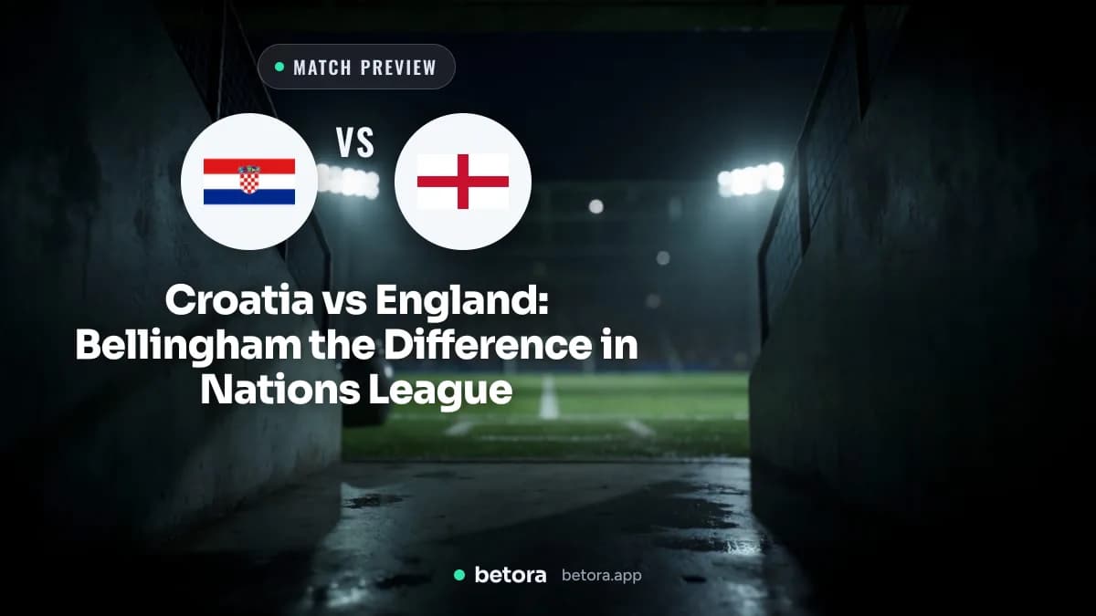 Croatia vs England: Bellingham the Difference in Nations League