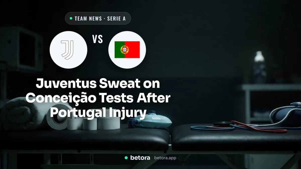 Juventus Sweat on Conceição Tests After Portugal Injury