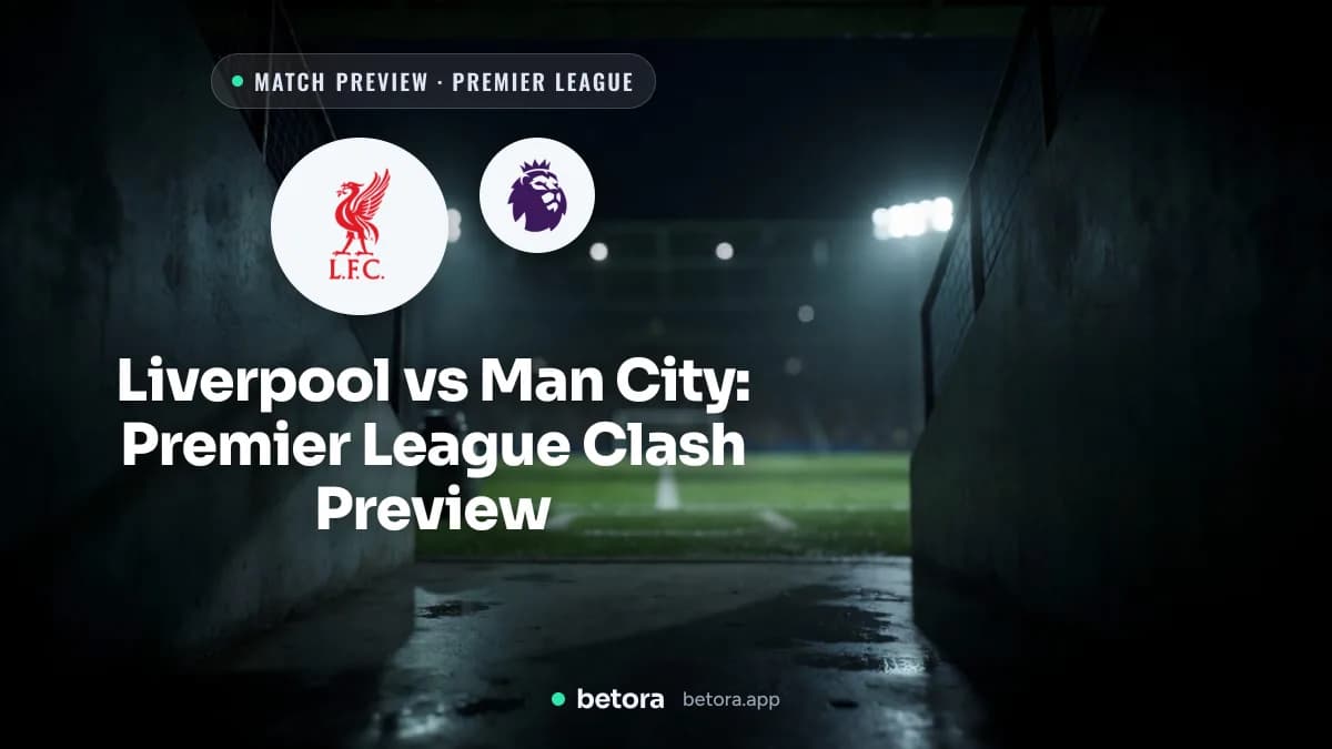 Liverpool vs Man City: Premier League Clash Preview