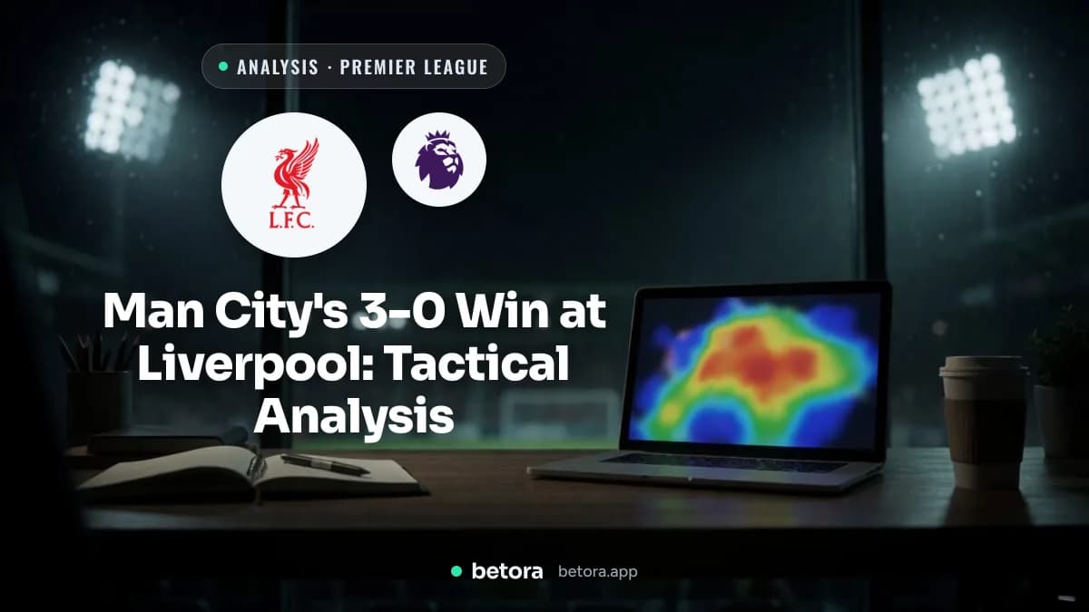 Man City's 3-0 Win at Liverpool: Tactical Analysis