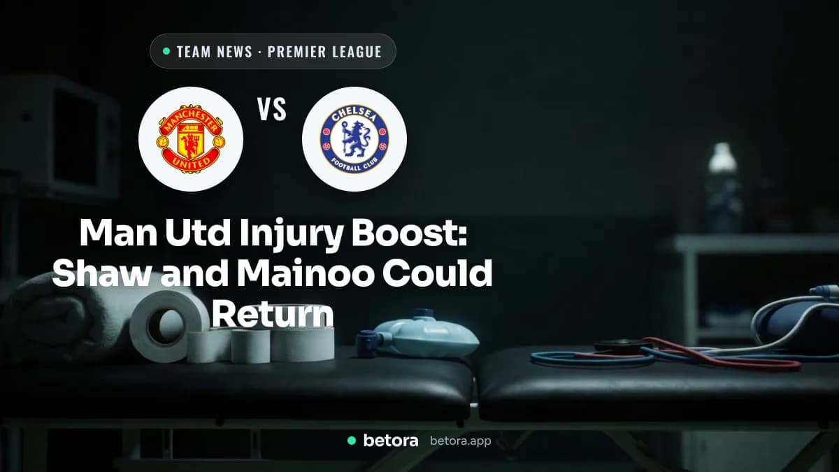 Man Utd Injury Boost: Shaw and Mainoo Could Return