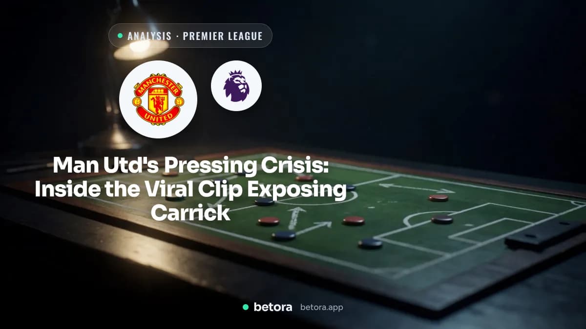 Man Utd's Pressing Crisis: Inside the Viral Clip Exposing Carrick