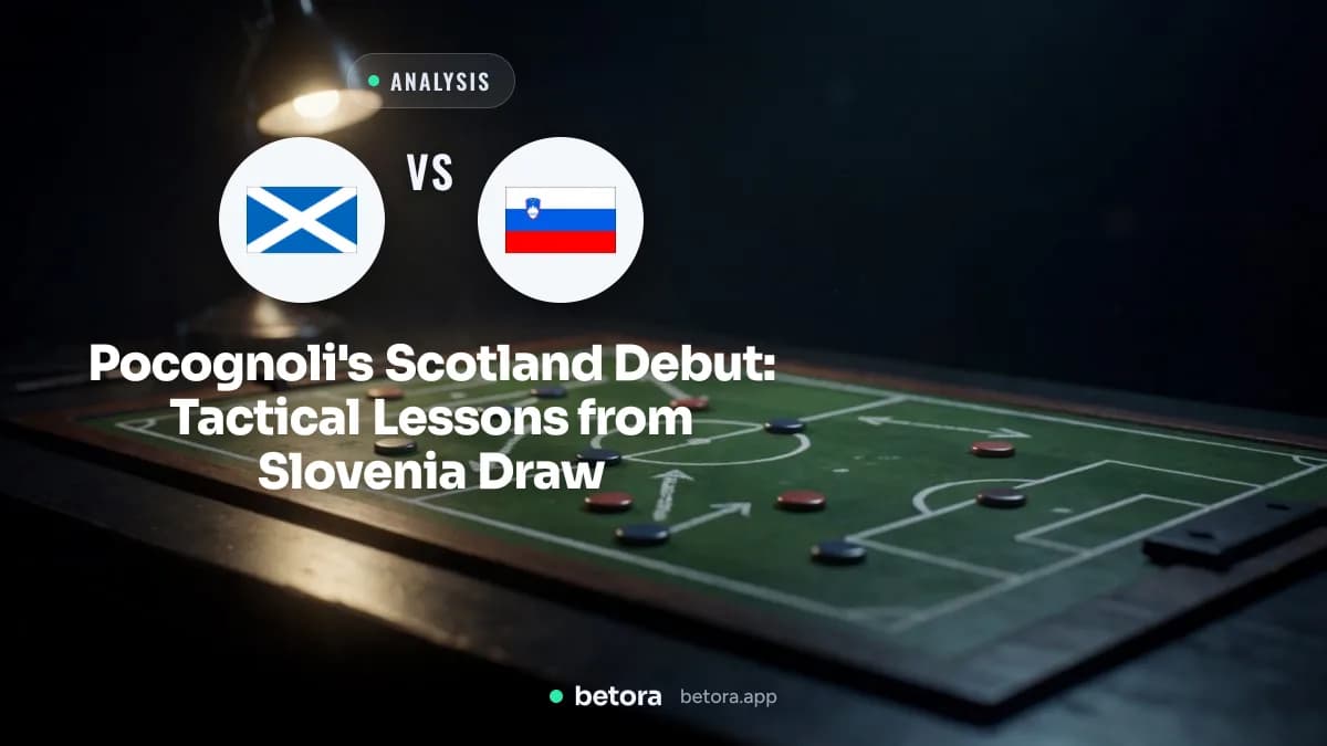 Pocognoli's Scotland Debut: Tactical Lessons from Slovenia Draw