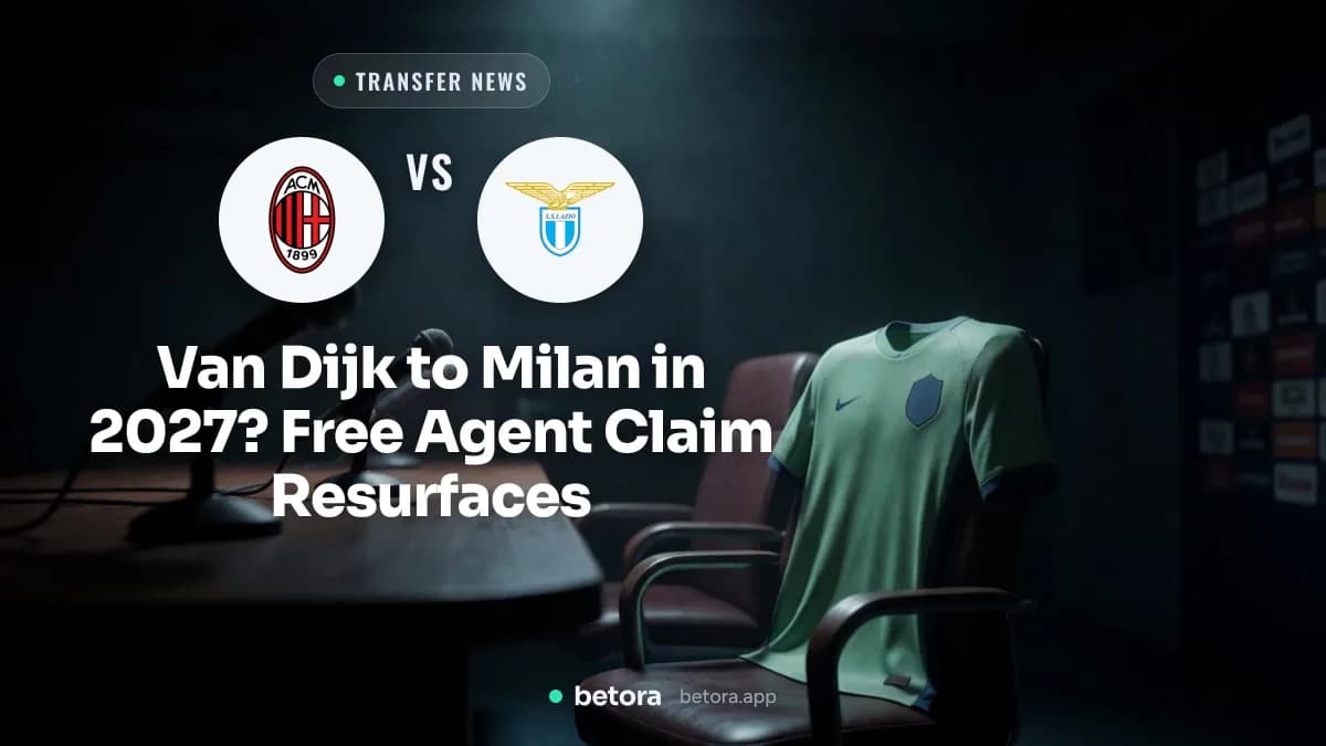 Van Dijk to Milan in 2027? Free Agent Claim Resurfaces