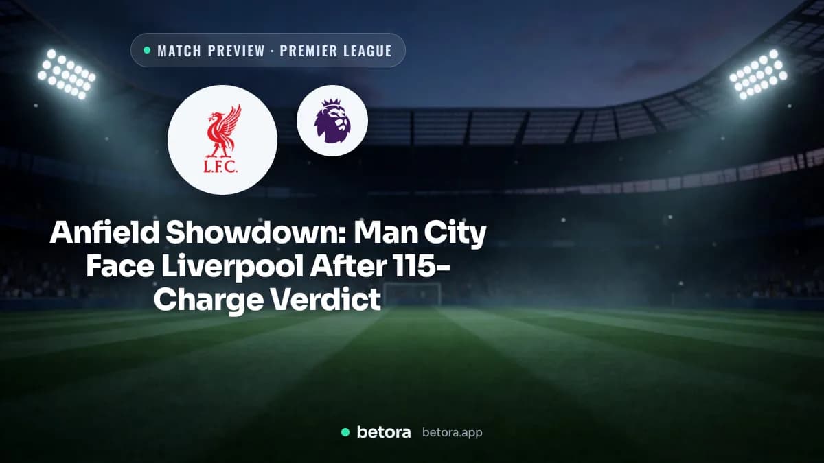 Anfield Showdown: Man City Face Liverpool After 115-Charge Verdict
