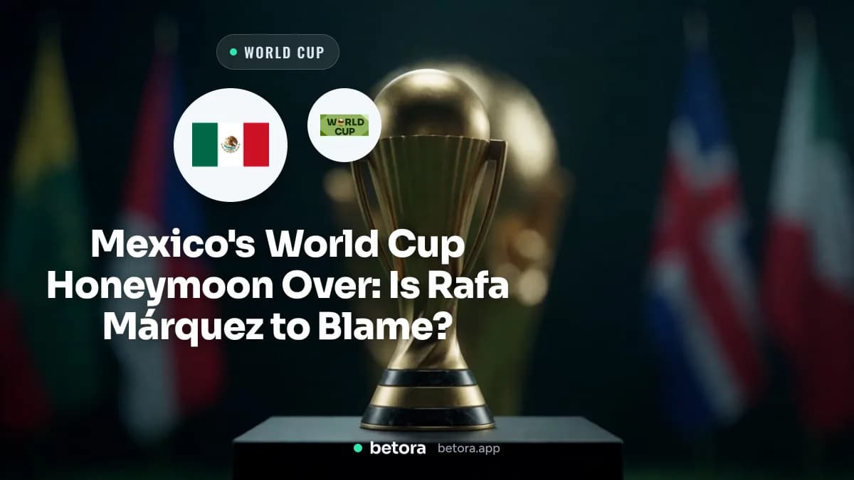 Mexico's World Cup Honeymoon Over: Is Rafa Márquez to Blame?